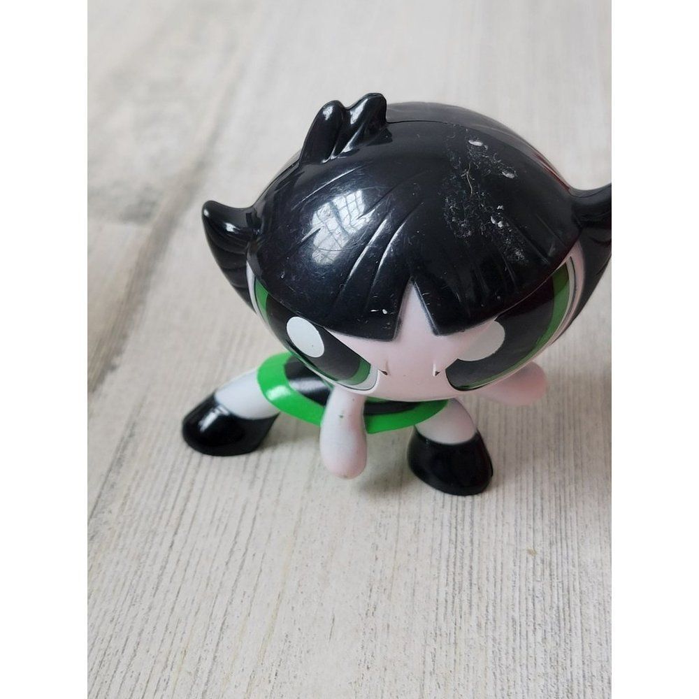 Burger King Powerpuff Girls Buttercup green toy figure